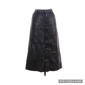 Sea New York Faux Leather Skirt Size 8